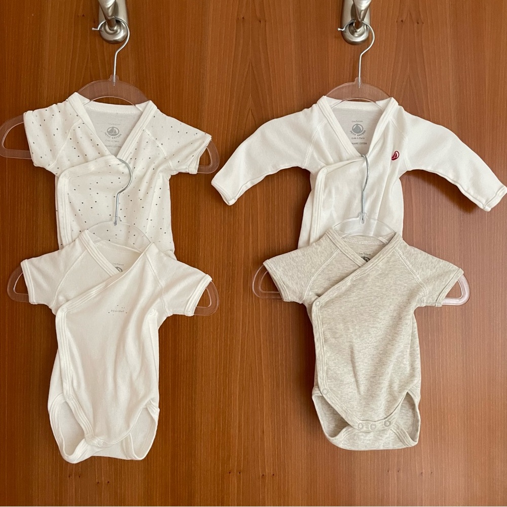Petit Bateau 1m Kimono Onesies